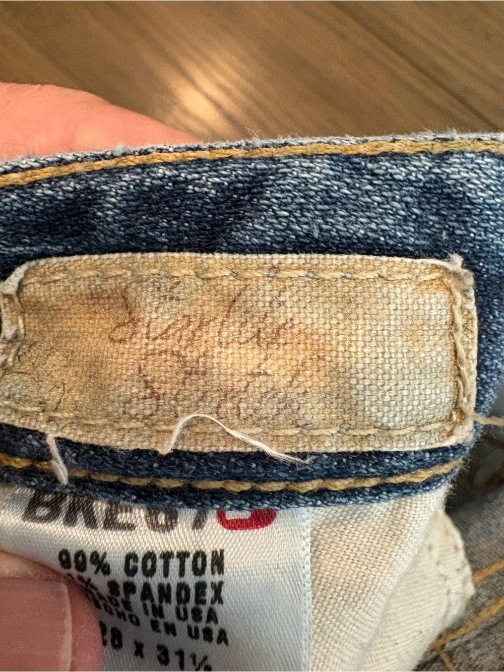 BKE Women's Light Blue‎ Washed Flare Jeans Size 28x31 1/2